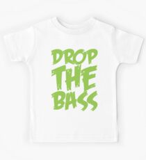 Drop The Bass (Neon) Kids Tee