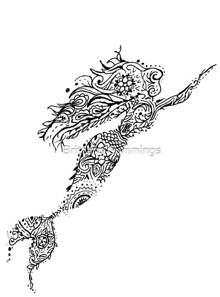 Free Free 179 Mandala Mermaid Silhouette Mermaid Svg SVG PNG EPS DXF File