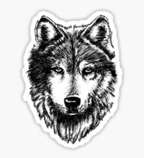Timber Wolf Sticker