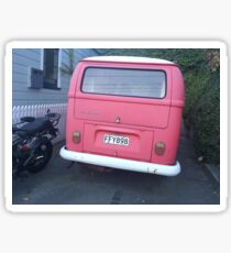 Red Car Sticker
