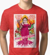 John Waters Pink Flamingos Divine Cult Movie Tri-blend T-Shirt