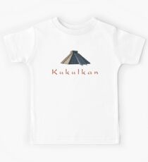 Pyramid of Kukulkan Kids Tee