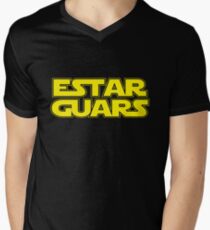Estar Guars T-Shirt mit V-Ausschnitt