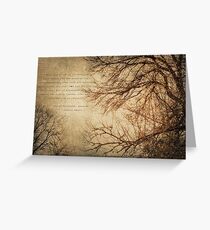 Giving Thanks Greeting Card