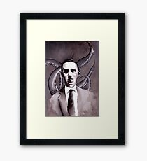 Shuddering At The Nameless Things Framed Print