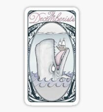 Pegatina The Decemberists: Mariner's Revenge Whale