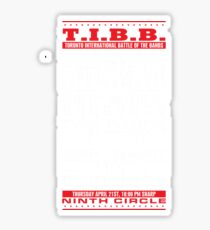 Scott Pilgrim - Toronto International Battle of the Bands!!!!!!!! Sticker