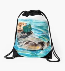 Otter Drawstring Bag