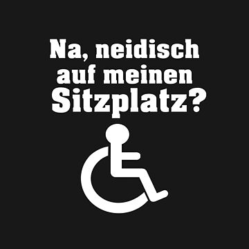 Stickerundefined mit "Rollstuhlfahrer Rollifahrer Lustige Rollstuhl