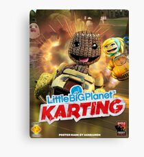 LittleBigPlanet Karting Burn Rubber Canvas Print