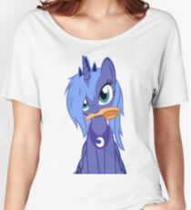 Luna ,Messy Mane Women's Relaxed Fit T-Shirt