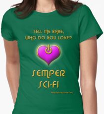 Semper Sci-Fi! Women's Fitted T-Shirt