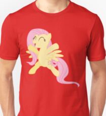 Prancing Fluttershy Unisex T-Shirt