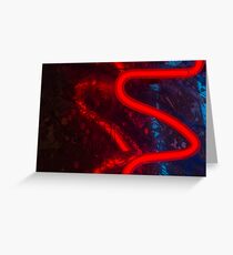 Sine Wave Grußkarte