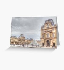 Loving The Louvre Greeting Card