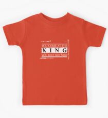 "You Come at the King, You Best Not Miss" - The Wire (Light) Kids Tee