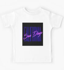 Retro 80s San Diego, California Kids Tee