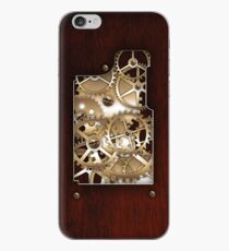 Brass and wood Steampunk cover iPhone Case