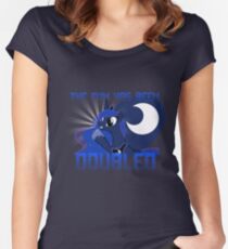 Princess Luna "The Fun Has Been Doubled" Women's Fitted Scoop T-Shirt