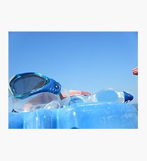 Goggles in the sky #photography Photographic Print