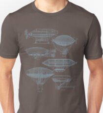 Airships (Gunmetal) Unisex T-Shirt