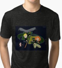 Kim Possible Flow Arts Tri-blend T-Shirt