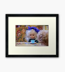 beautiful doll Framed Print