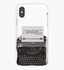 Optimistic Kerouac iPhone Case