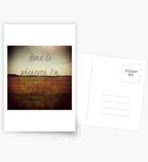 Home Is Wherever I'm With You Postcards