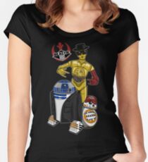 Beastie Bots Women's Fitted Scoop T-Shirt
