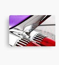Cadillac Fins Wall Art Canvas Print