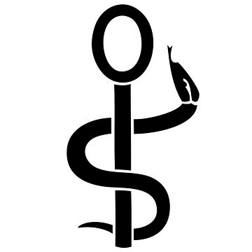 Vecteur Stock infirmier caducée logo