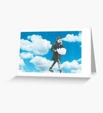 Cloud munching Greeting Card
