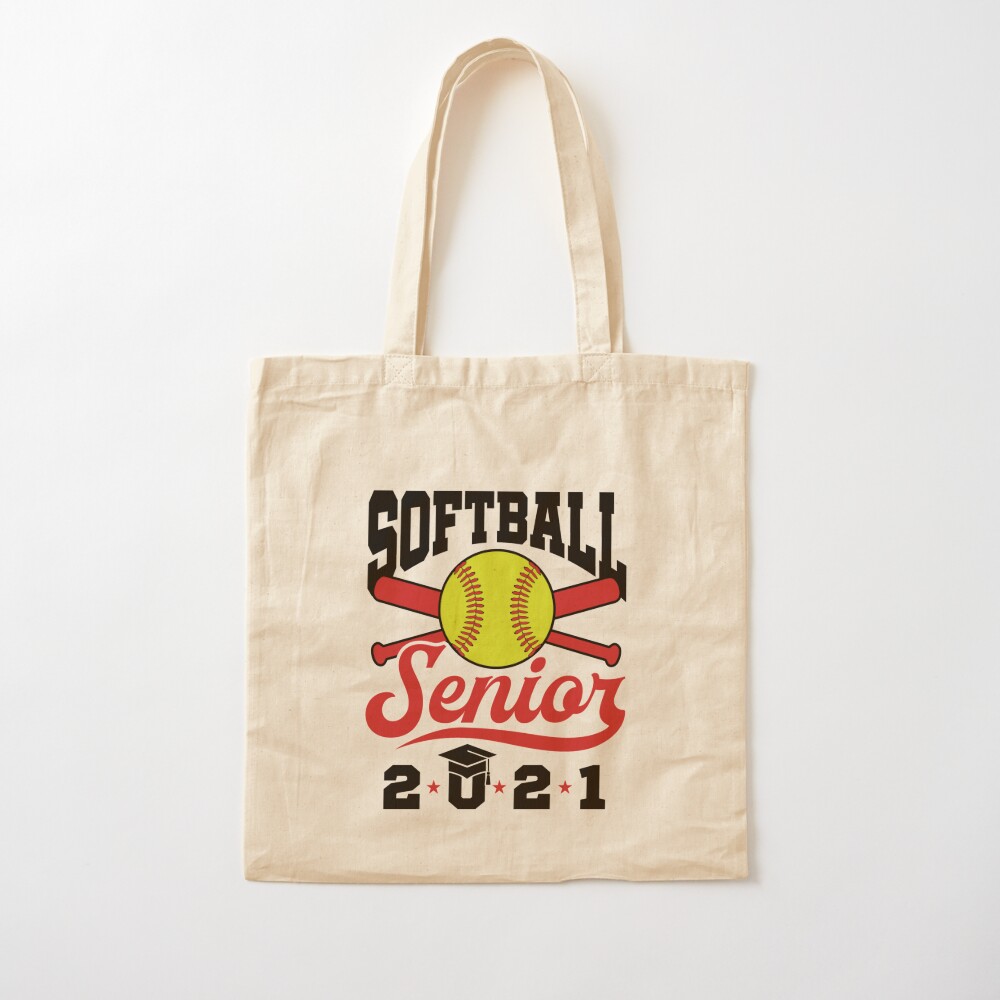 softball tote bag