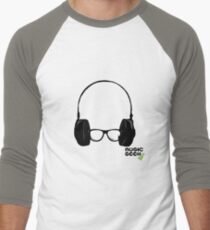 MUSIC GEEK Men's Baseball ¾ T-Shirt