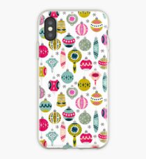 Ornaments - White by Andrea Lauren iPhone Case