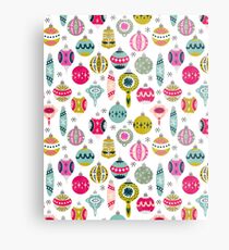 Ornaments - White by Andrea Lauren Metal Print
