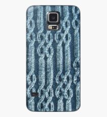Knitted ribs and braided cables Case/Skin for Samsung Galaxy
