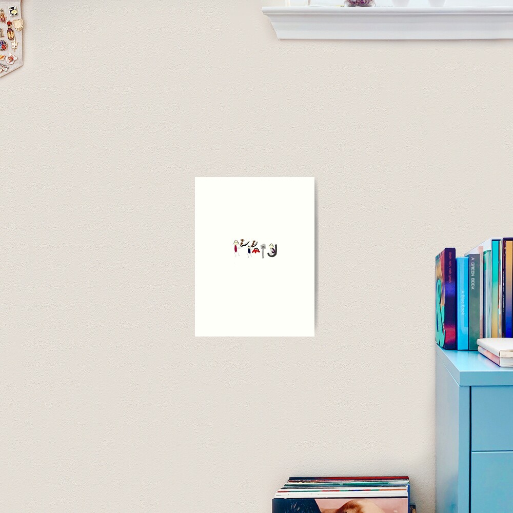 violin classes Art Print
