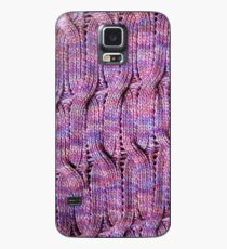 Onda Viola knitted cables and lace Case/Skin for Samsung Galaxy