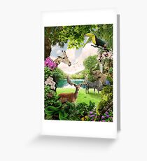 "Das verlorene Paradies" Grußkarte