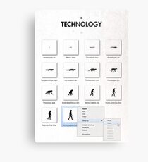 99 Steps of Progress - Technology Metal Print