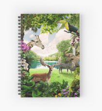 Cuaderno de espiral "El paraíso perdido"