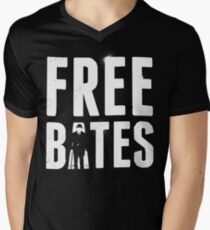 Free Bates Men's V-Neck T-Shirt