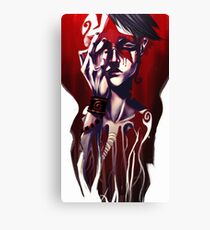 Too much noise in the circus Canvas Print