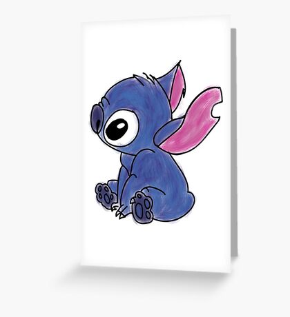 Lilo And Stitch Greeting Cards Redbubble