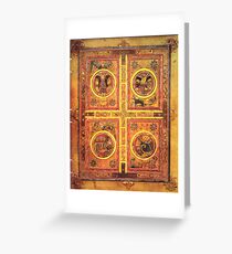 Page from the Book of Kells 3 Greeting Card