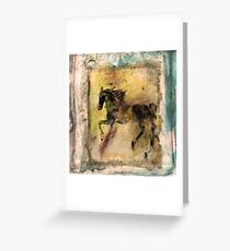 Break away Greeting Card