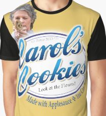 Famous Carol's Cookies Logo Graphic T-Shirt