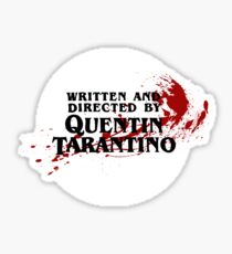 Quentin Tarantino (Transparent) Sticker